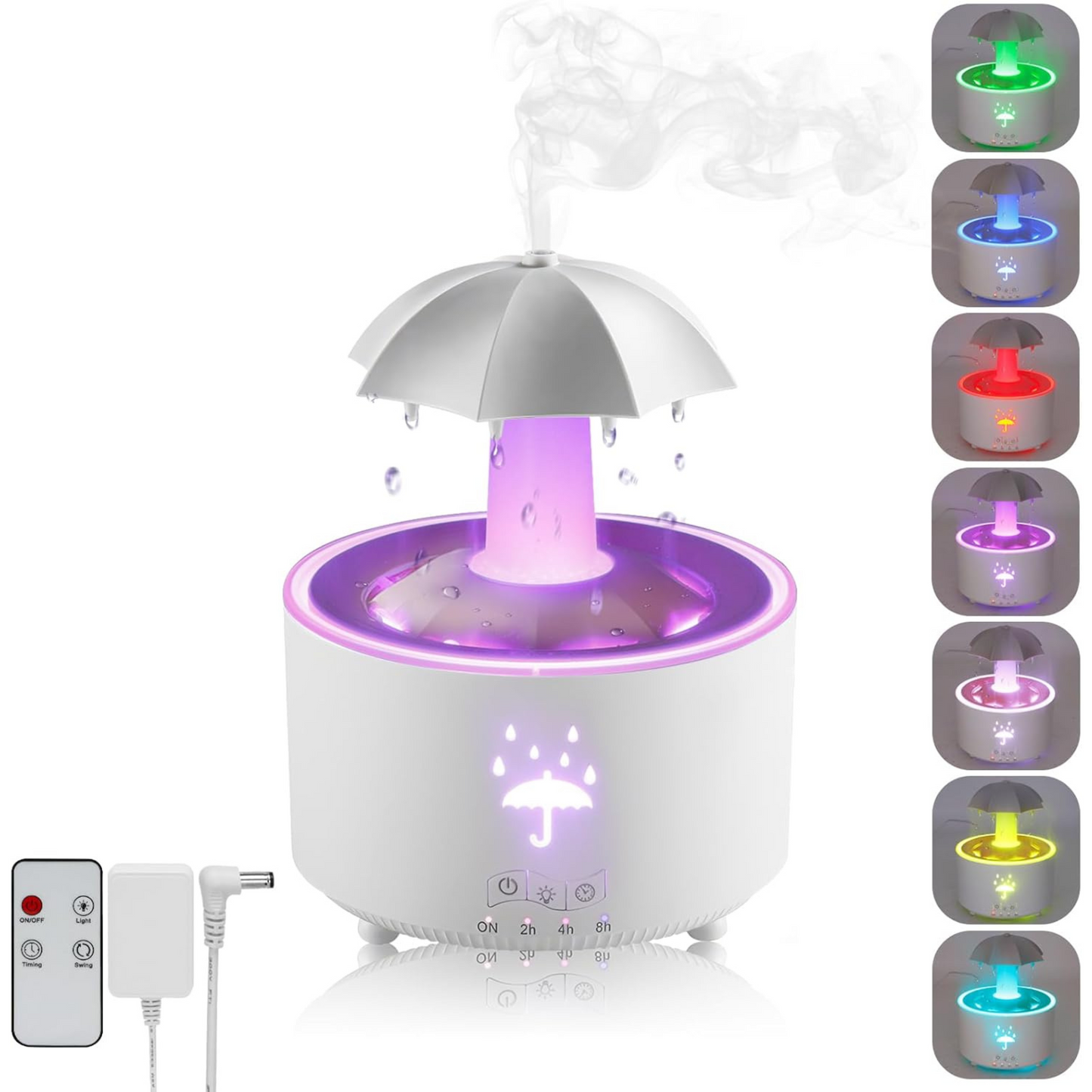 Rotating Umbrella Aroma Humidifier